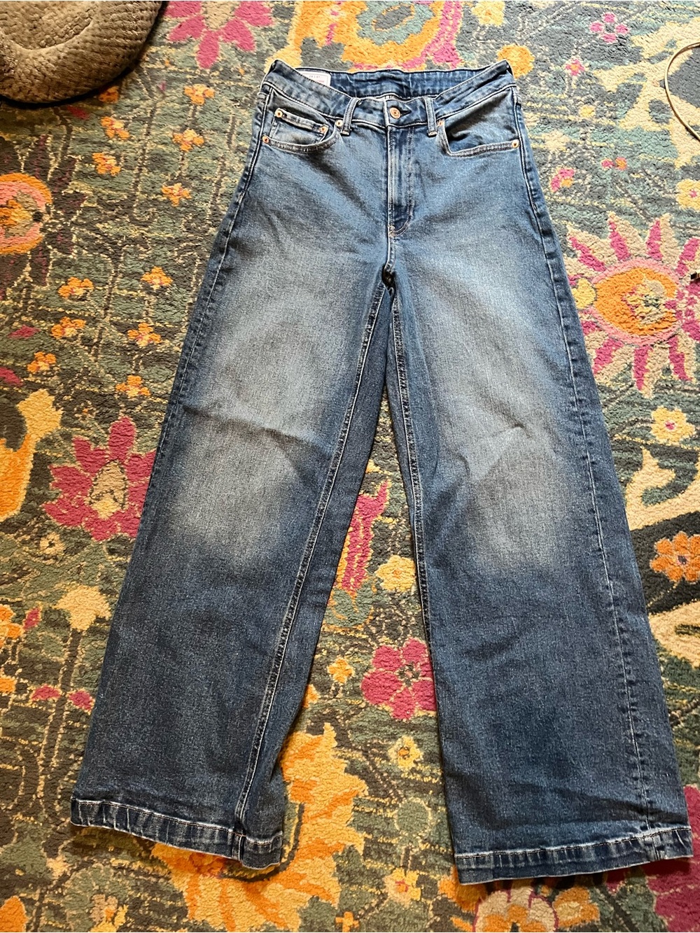 GAP high rise stride jeans